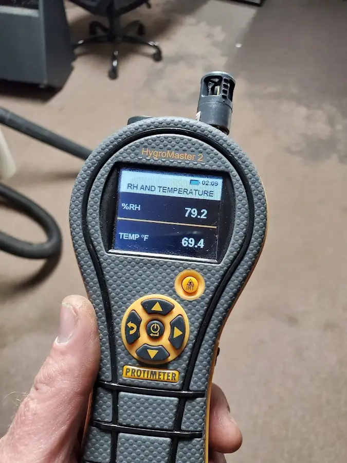 Moisture meter humidity assessment for Fire & Smoke Damage Restoration in South Elgin